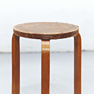 Stool by Alvar Aalto for Artek, 1960 for sale at Pamono