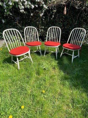 Mid Century Swedish Dining Chairs By, Blush Dining Chairs Set Of 4