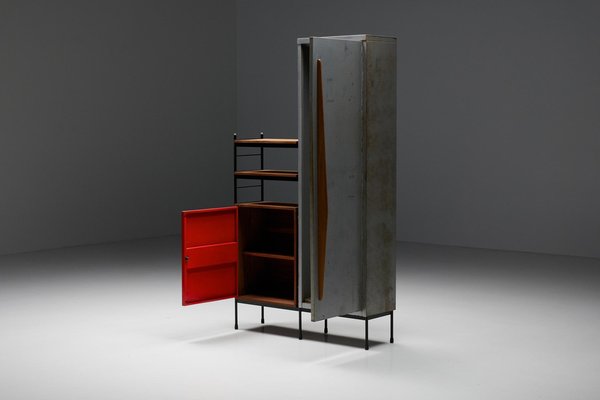 Mid Century Modern Belgian Cabinet By, Zipcode Design Sandra Bookcase