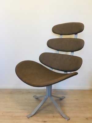 Corona Lounge Chair by Poul M. Volther, 1964 for sale at Pamono