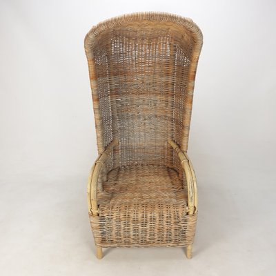Dome wicker online chair