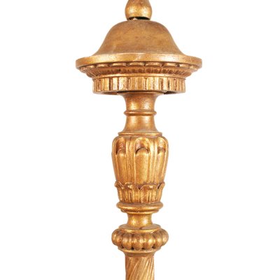 8 lampes Lustre Almandite style florentin