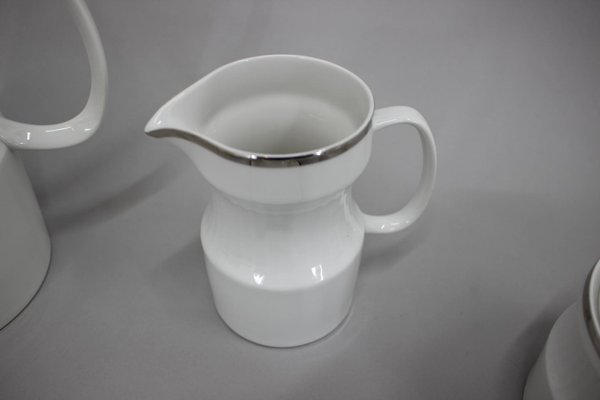 Nefertiti Porcelain Tea Set by Jaroslav Jezek, Czechoslovakia