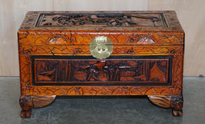 Chinese wooden chest discount