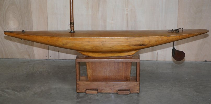 Victorian Hand Made Pond Yacht 