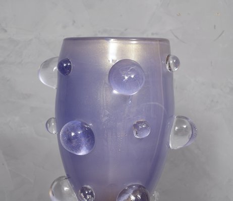1950's Periwinkle Glass Buttons 1950's Periwinkle Glass Buttons