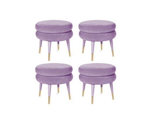 Lavender vanity stool deals