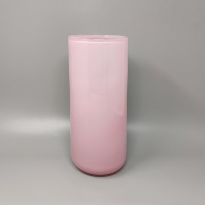 Italian Pink Murano Glass Vase by Ca Dei Vetrai, 1960s