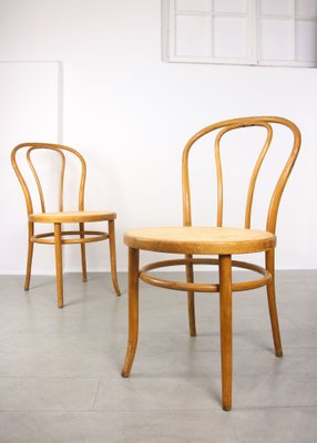 Set of No. 18 Wide Chairs by Michael Thonet for sale at Pamono