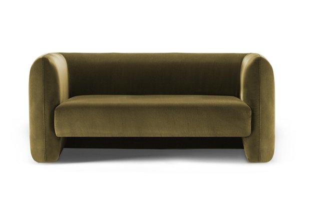 Bronze Velvet Jacob Sofa by Collector for sale at Pamono
