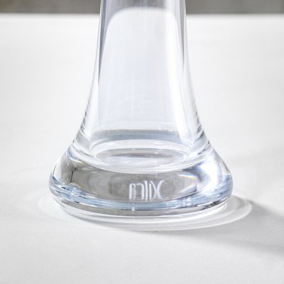 Small Ikebana Vase by Shiro Kuramata for Crystalleria, 1980s