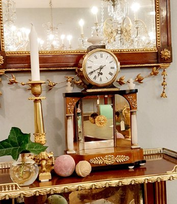Kleine Biedermeier Uhr, Österreich, 1820 bei Pamono kaufen
