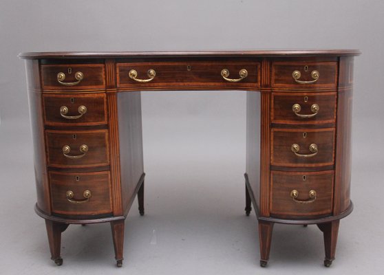 Kidney shaped desk for sale deals
