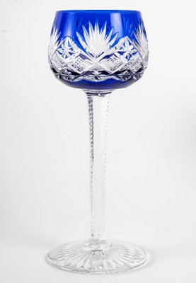 Roemers Florence Glasses in Crystal from Saint Louis, 20th Century
