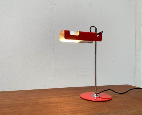 Mid-Century Italian Spider 291 Table Lamp by Joe Colombo for Oluce