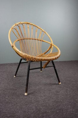 Rattan Chair in the Style of Noordwolde for sale at Pamono