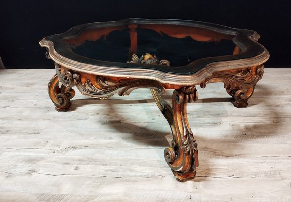 antique clawfoot coffee table