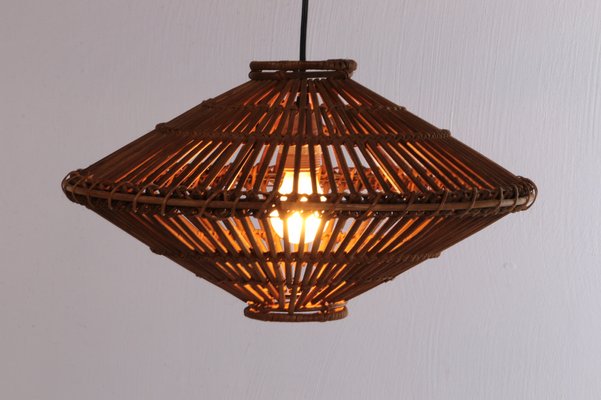 Bamboo on sale swag lamp