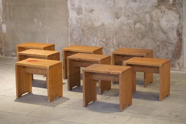 Charlotte Perriand / les arcs stool