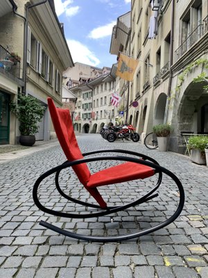 Postmodern Rocking Chairs by Stefan Heiliger for Str ssle Set of