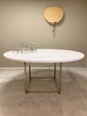 Danish PK54 Dining Table by Poul Kjaerholm for Fritz Hansen for