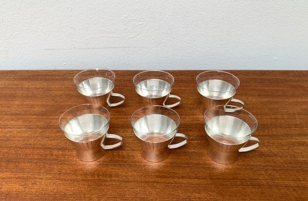 Deutsche Mid-Century Teegläser von WMF, 1960er, 4er Set bei Pamono kaufen