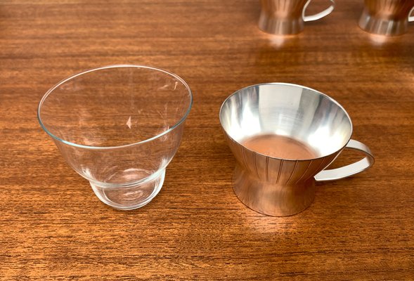 Deutsche Mid-Century Teegläser von WMF, 1960er, 4er Set bei Pamono kaufen