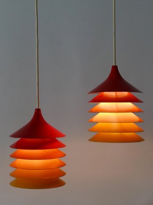 Pendant Lamps Duett by Bent Gantzel Boysen for Ikea Sweden 1980s