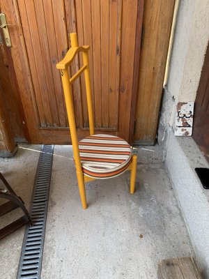 Vintage valet stand with on sale seat