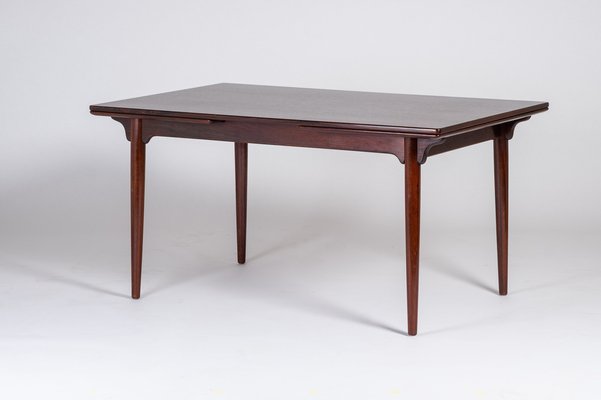 Rosewood No 54 Extendable Dining Table from Omann Jun 1960s for