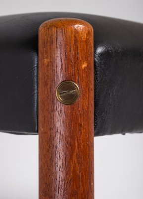 Three Legged Stool in Teak, Denmark, 1960s for sale at Pamono