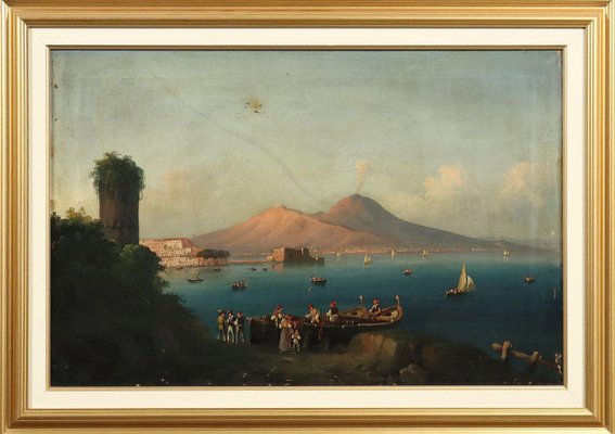 MelaAnnurca storie di carta - Napoli in cornice (quadrata) - Vesuvio