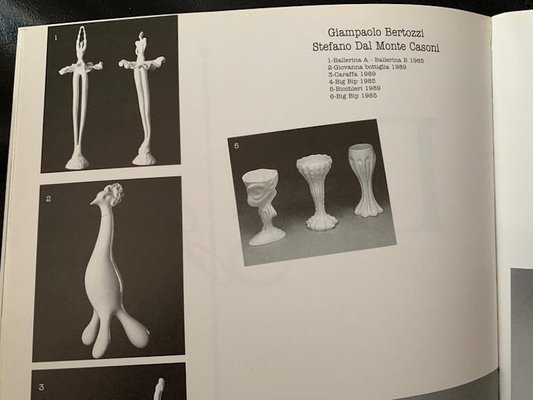 Ceramic Maria A and Maria B Sculptures by Bertozzi Cason for Imolarte,  Set of