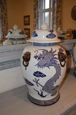 Large Vintage Belgian Ginger Jars With Lids Set Of 2 For At Pamono Large Vintage Belgian Ginger Jars With Lids Set Of 2 1