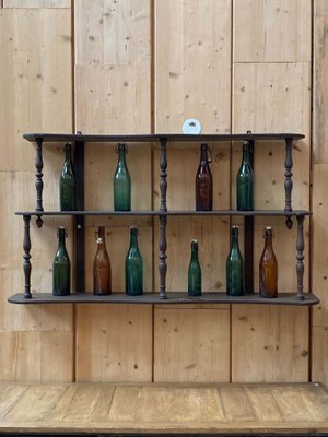 Glassware Rack Or Bar Back For At, Wooden Bar Shelves For Wall