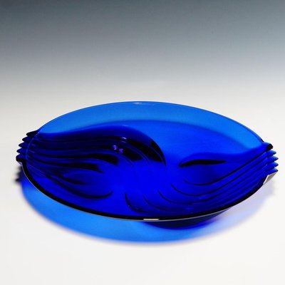 Vintage French Plate In Cobalt Blue Glass From Arcoroc For Sale At Pamono Vintage French Plate In Cobalt Blue Glass From Arcoroc For Sale At Pamono