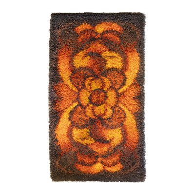 nul Omkleden leiderschap Brown & Orange Flower Carpet from Desso for sale at Pamono