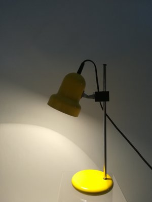 Table Lamp With Adjustable Shade In, Yellow Bedside Table Lamp Shade