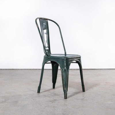 Model A Dining Outdoor Chairs from Tolix, 1950s, Set of 6 for sale
