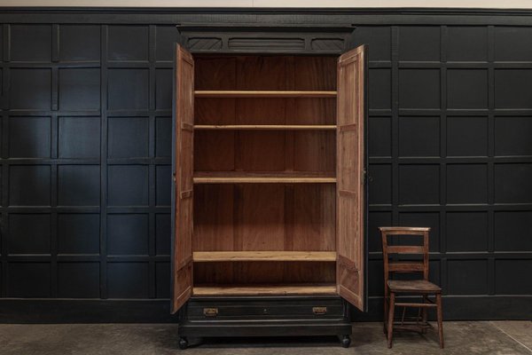 Dark 2024 wood armoire