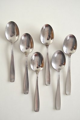 German Model 3800 Soup Spoons by Wilhelm Wagenfeld for WMF