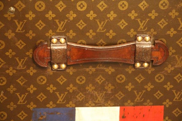 Louis Vuitton Monogram Canvas Trunks and Bags Round Buckle Belt 90 CM Louis  Vuitton