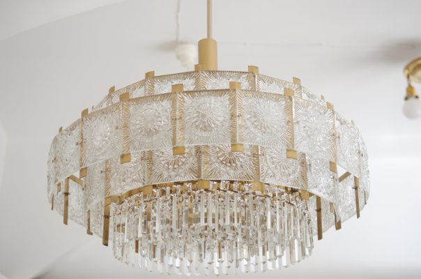 large mid century chandelier