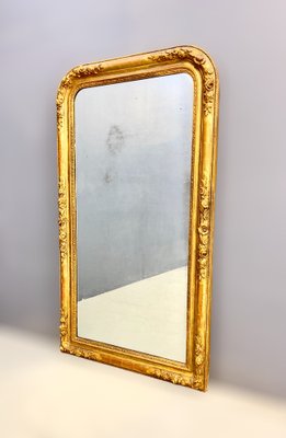 Espejo antiguo de de oro en venta en Pamono