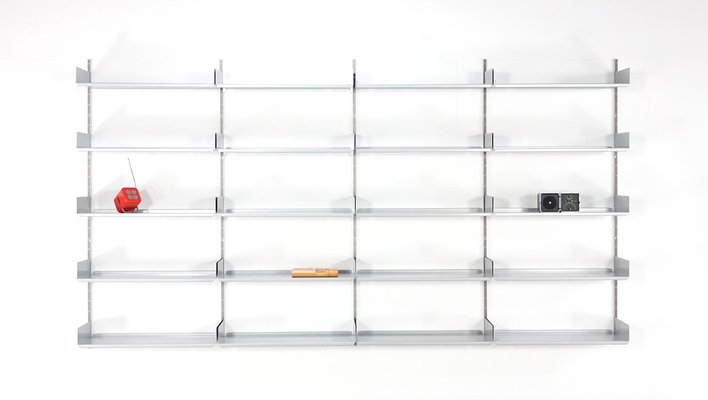 Wall System in Metal by Dieter Rams for Vitsoe for sale at Pamono