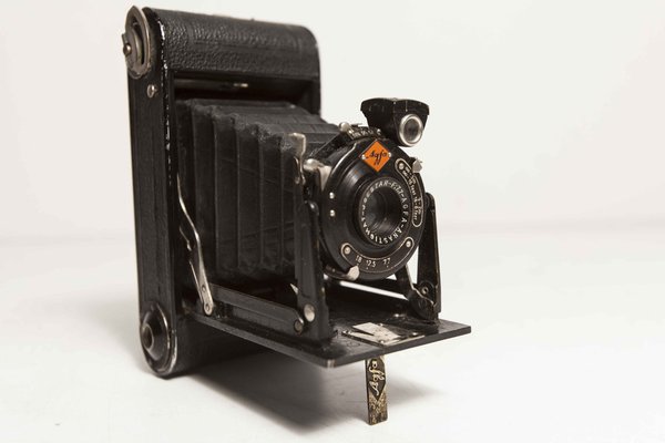 German Argentic Billy Camera with Leather Bag from AGFA, 1930 for