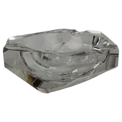 Mid-Century Aschenbecher Diamond Bohemia Glas, 1970er bei Pamono kaufen
