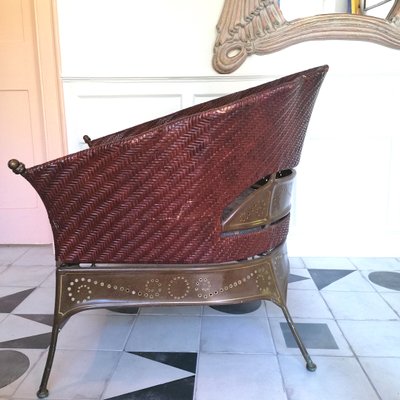 Vintage 2024 scalloped chair