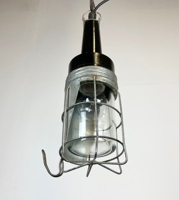 Vintage Industrial Hanging Work Light in Bakelite, 1960s for sale