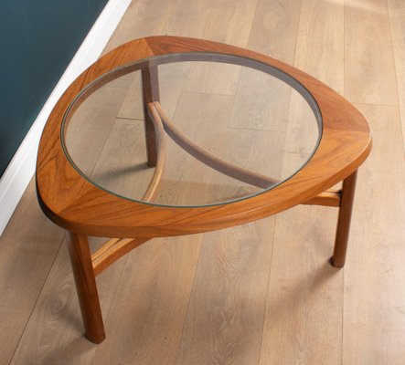 Teak Glass Astro Coffee Table In The, Nathan Teak And Glass Coffee Table